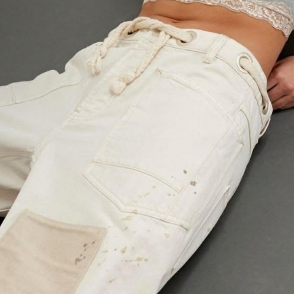 We The Free Moxie Low Slung Barrels, Off White, NWT ..Retail 148 Size 32 - Picture 3 of 5